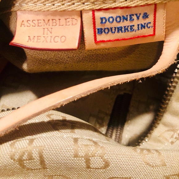 DOONEY AND BOURKE SIGNATURE CANVAS BAG SMALL - Picture 7 of 8